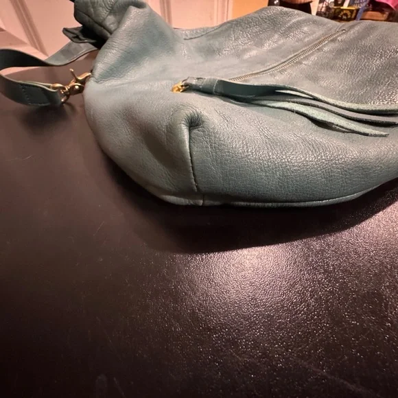 Foley + Corinna Teal Shoulder/crossbody leather Bag - Picture 11 of 13